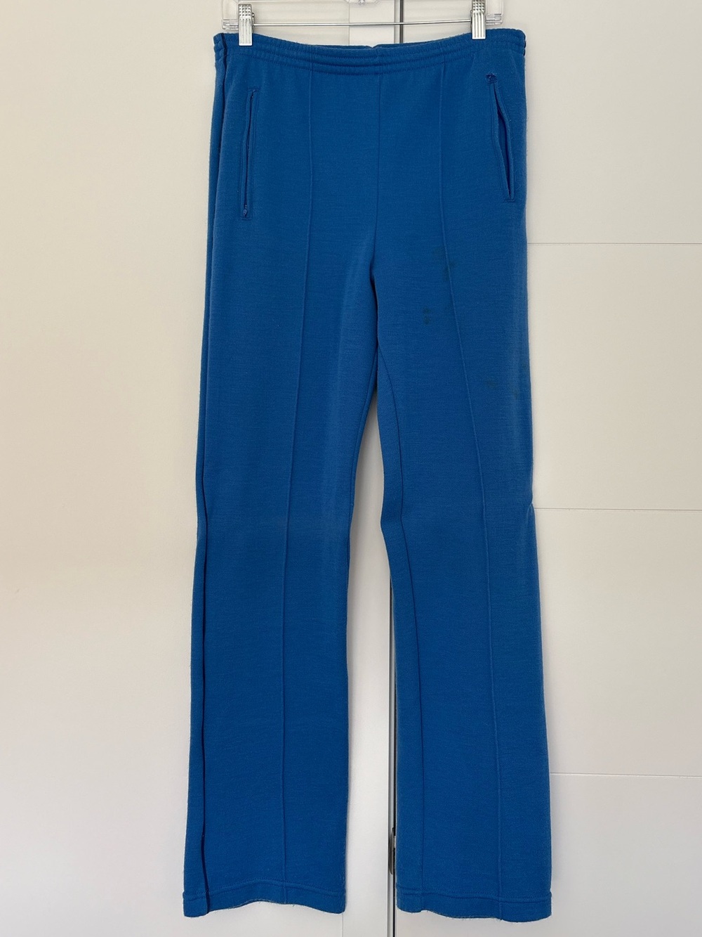 Nike Vintage 80s Blue Pleated Sweatpants
